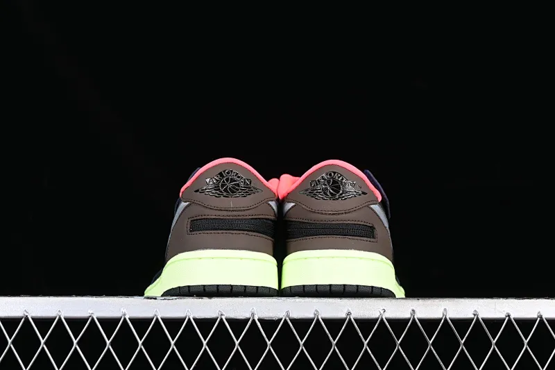 All categories Air Jordan Jordan series basketball shoes Air Jordan 1 Low Air Jordan 1 Low FlyEase "Bio Hack" AJ1 Joe 1 color stitching new low-top basketball shoes DM1206-201